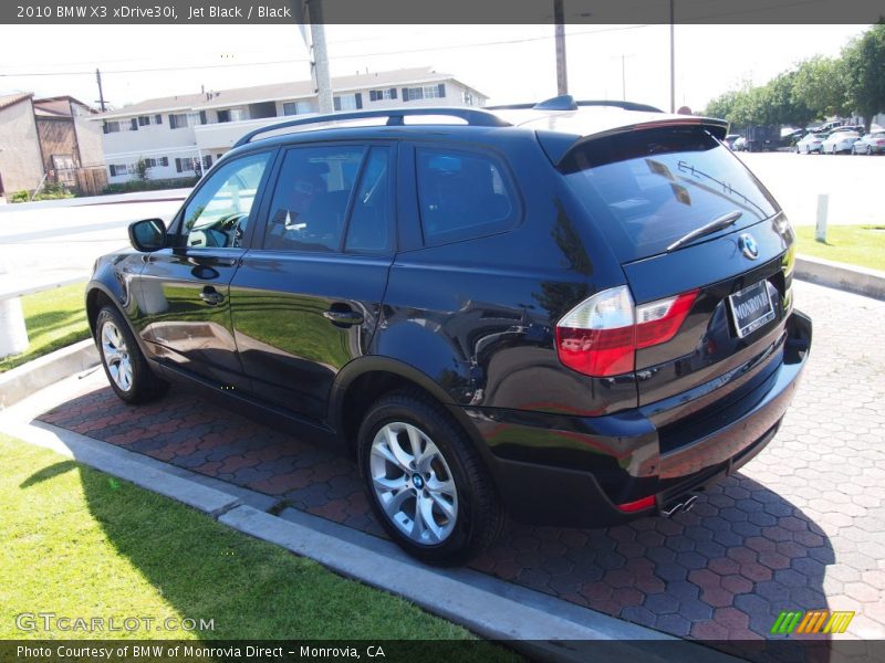 Jet Black / Black 2010 BMW X3 xDrive30i