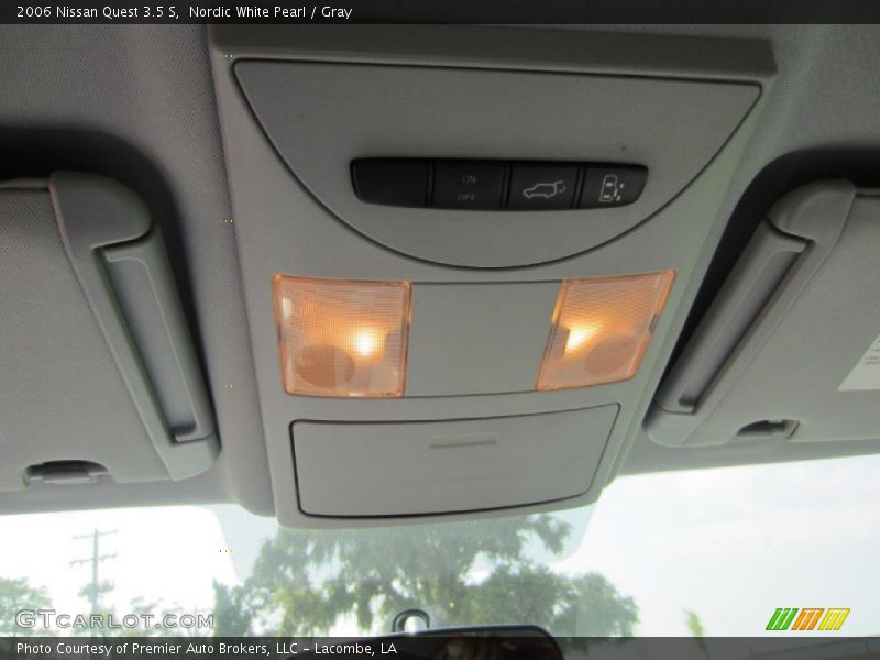 Nordic White Pearl / Gray 2006 Nissan Quest 3.5 S