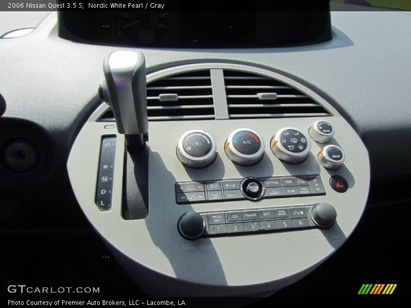 Nordic White Pearl / Gray 2006 Nissan Quest 3.5 S