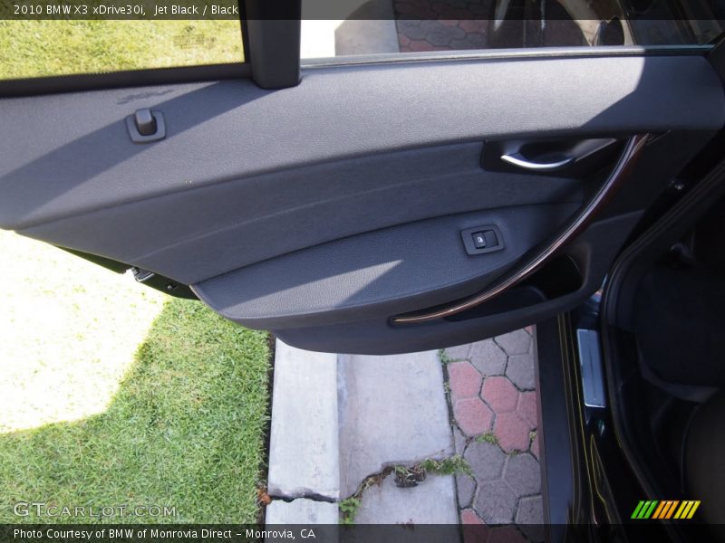 Jet Black / Black 2010 BMW X3 xDrive30i