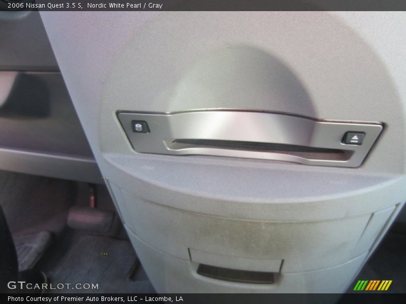 Nordic White Pearl / Gray 2006 Nissan Quest 3.5 S