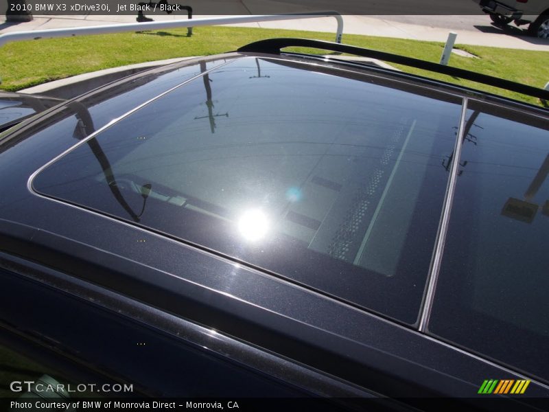 Jet Black / Black 2010 BMW X3 xDrive30i