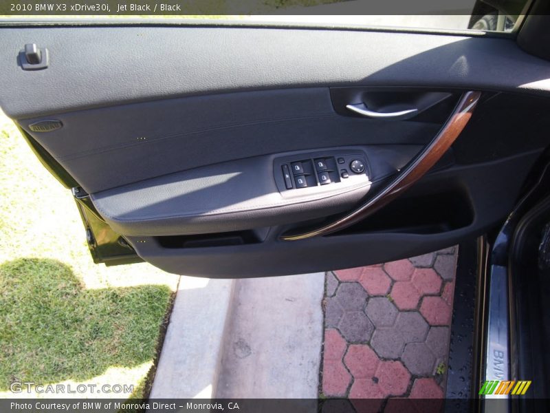 Jet Black / Black 2010 BMW X3 xDrive30i