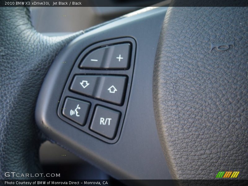 Jet Black / Black 2010 BMW X3 xDrive30i