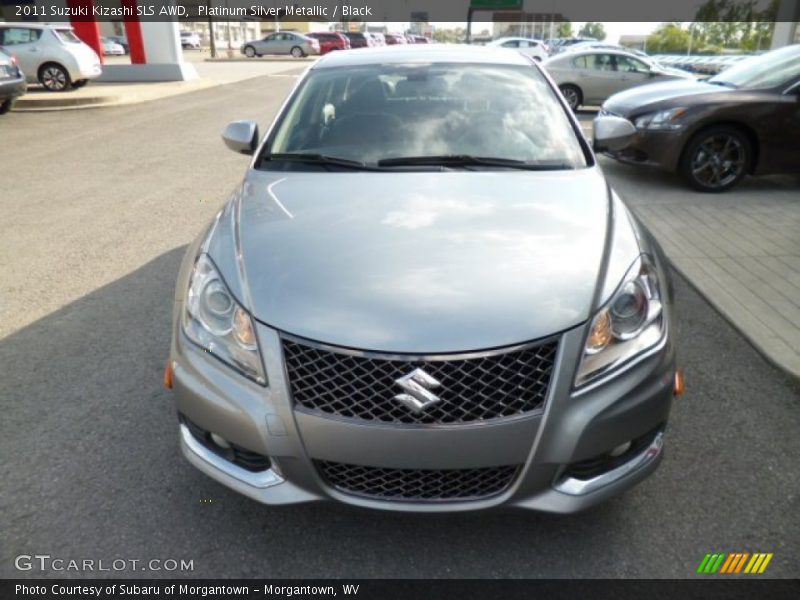 Platinum Silver Metallic / Black 2011 Suzuki Kizashi SLS AWD