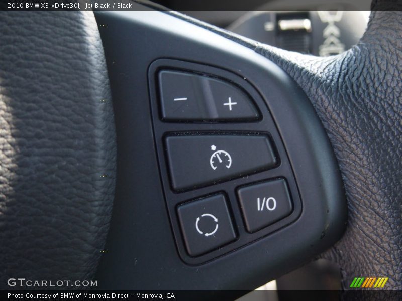 Jet Black / Black 2010 BMW X3 xDrive30i