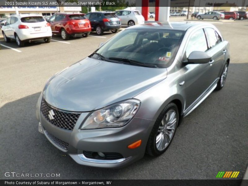 Platinum Silver Metallic / Black 2011 Suzuki Kizashi SLS AWD