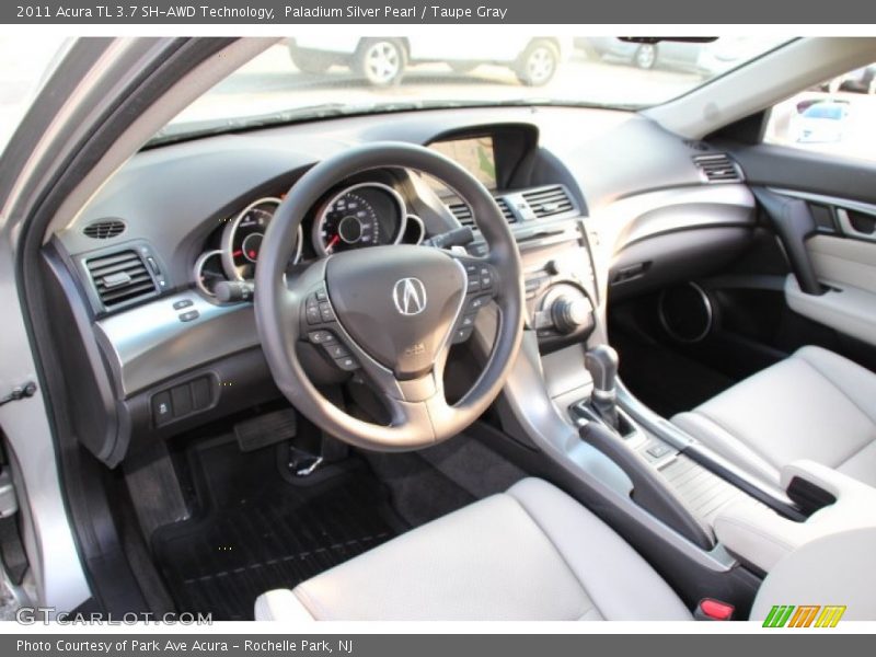 Taupe Gray Interior - 2011 TL 3.7 SH-AWD Technology 