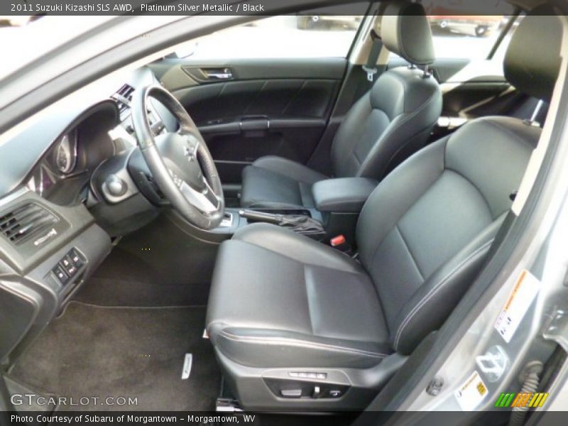  2011 Kizashi SLS AWD Black Interior