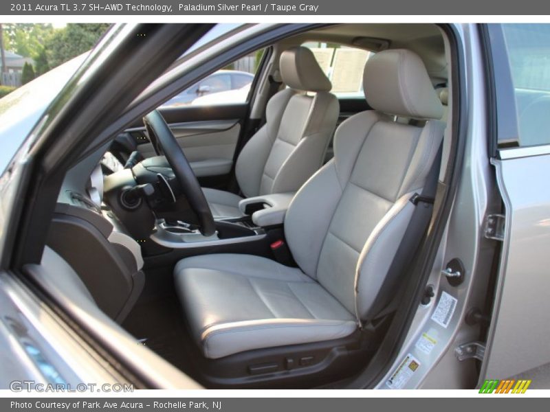 Front Seat of 2011 TL 3.7 SH-AWD Technology