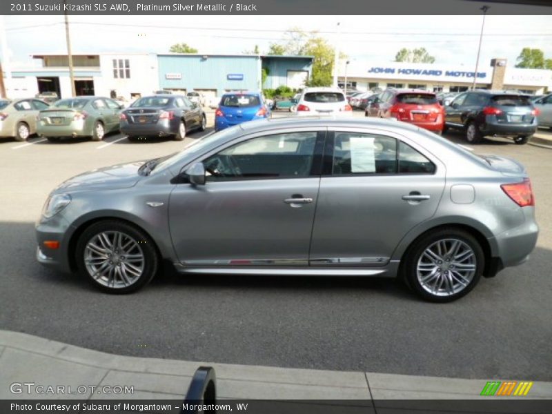 Platinum Silver Metallic / Black 2011 Suzuki Kizashi SLS AWD