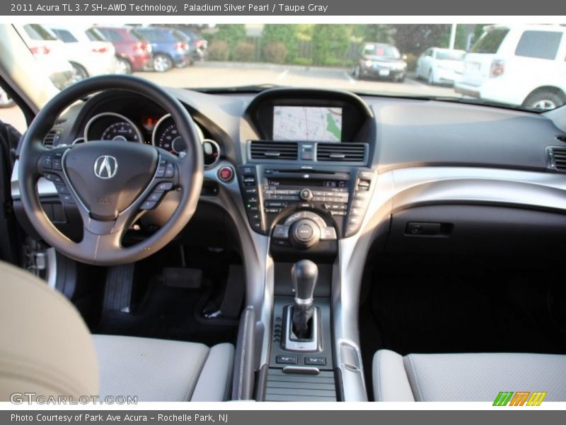 Dashboard of 2011 TL 3.7 SH-AWD Technology