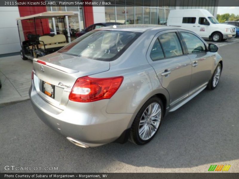 Platinum Silver Metallic / Black 2011 Suzuki Kizashi SLS AWD