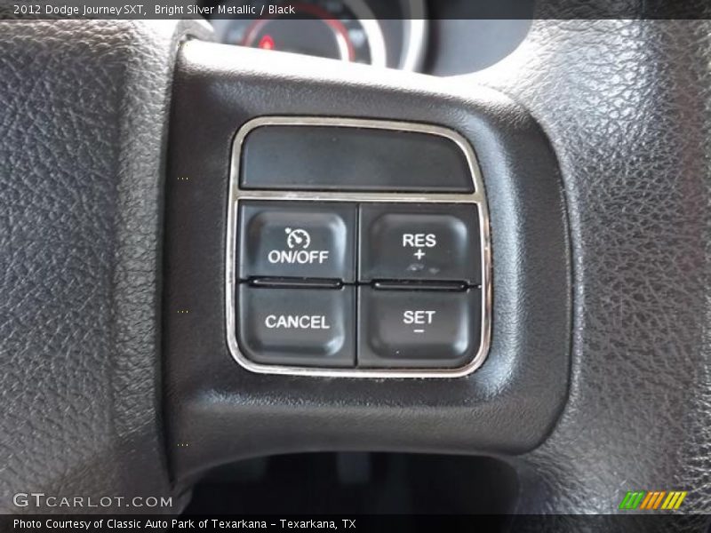 Bright Silver Metallic / Black 2012 Dodge Journey SXT