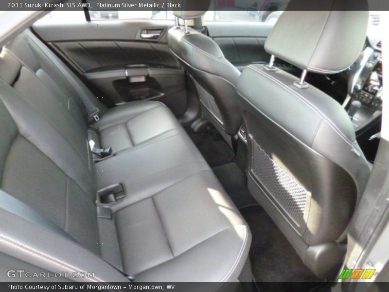 Rear Seat of 2011 Kizashi SLS AWD