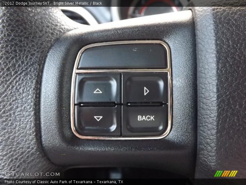 Bright Silver Metallic / Black 2012 Dodge Journey SXT