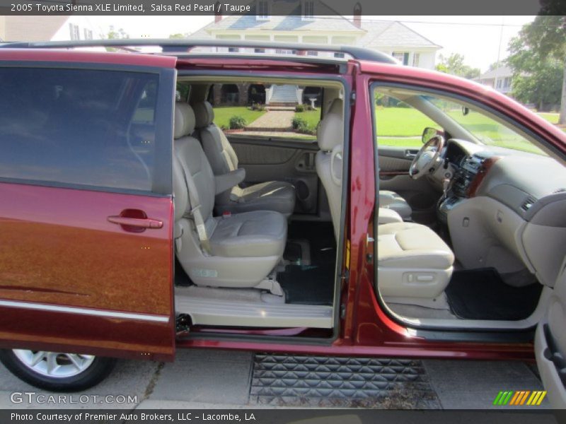  2005 Sienna XLE Limited Taupe Interior