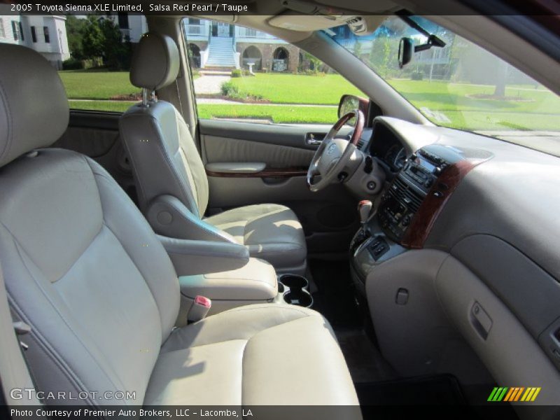  2005 Sienna XLE Limited Taupe Interior