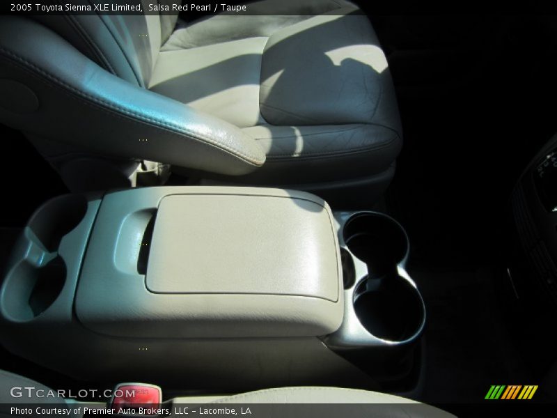 Salsa Red Pearl / Taupe 2005 Toyota Sienna XLE Limited
