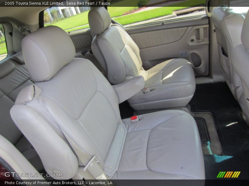 Rear Seat of 2005 Sienna XLE Limited