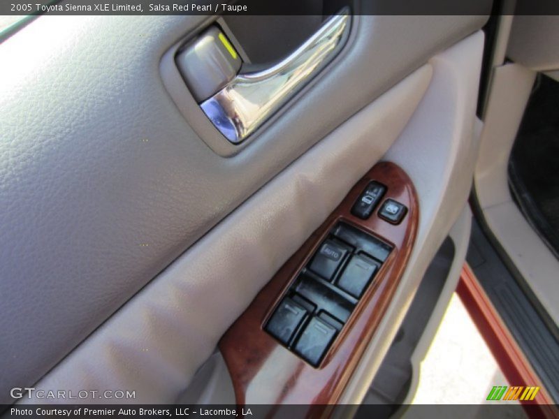 Salsa Red Pearl / Taupe 2005 Toyota Sienna XLE Limited