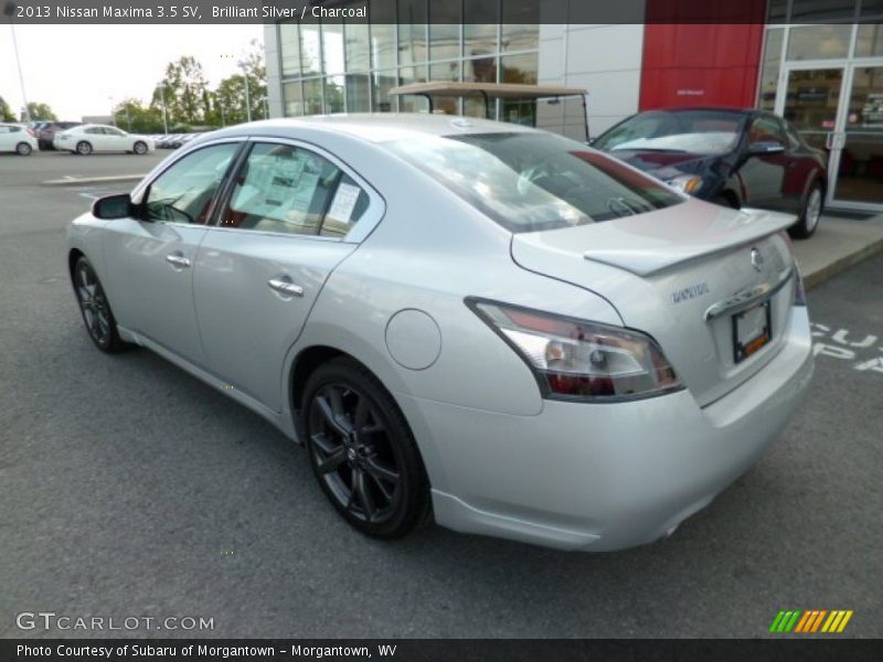 Brilliant Silver / Charcoal 2013 Nissan Maxima 3.5 SV