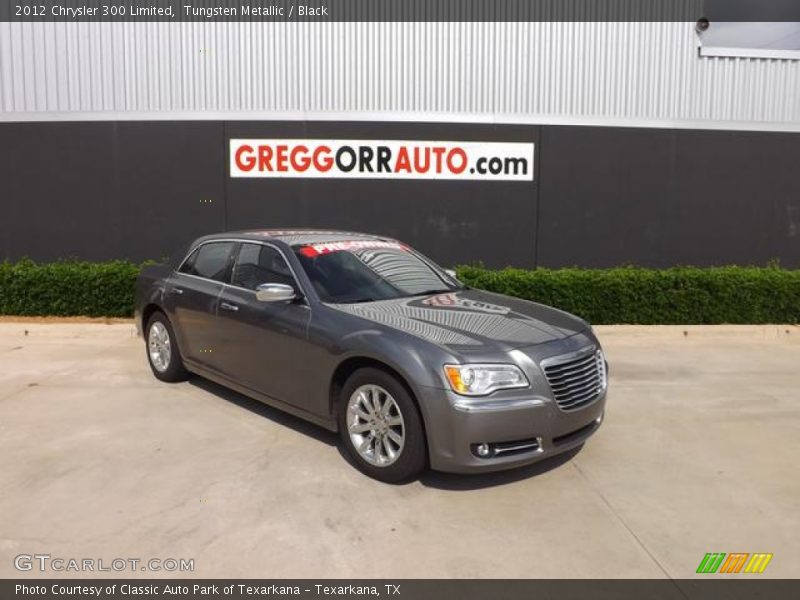 Tungsten Metallic / Black 2012 Chrysler 300 Limited