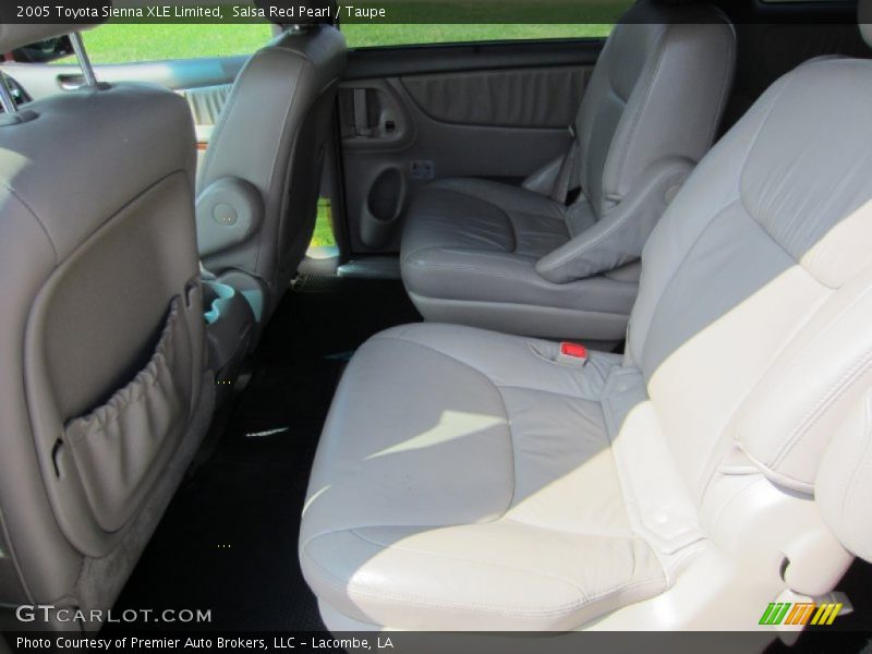 Salsa Red Pearl / Taupe 2005 Toyota Sienna XLE Limited