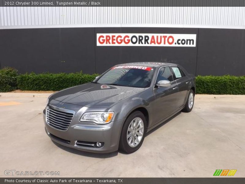 Tungsten Metallic / Black 2012 Chrysler 300 Limited