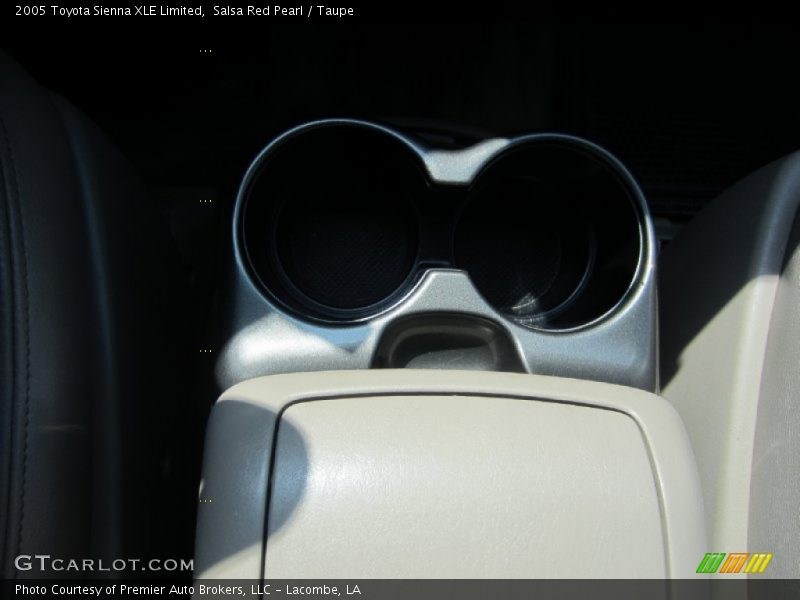Salsa Red Pearl / Taupe 2005 Toyota Sienna XLE Limited