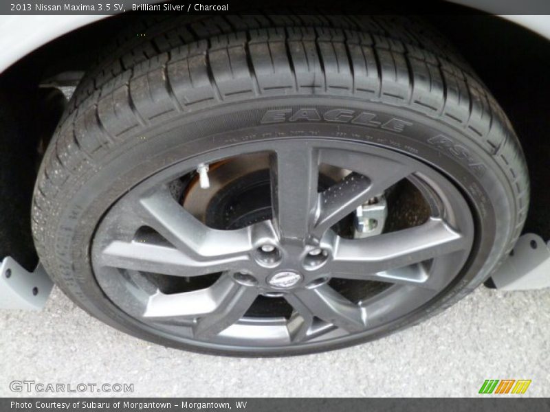 Brilliant Silver / Charcoal 2013 Nissan Maxima 3.5 SV