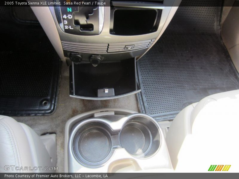Salsa Red Pearl / Taupe 2005 Toyota Sienna XLE Limited