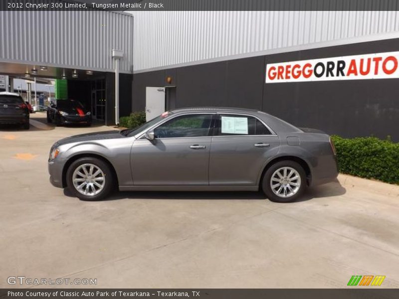 Tungsten Metallic / Black 2012 Chrysler 300 Limited