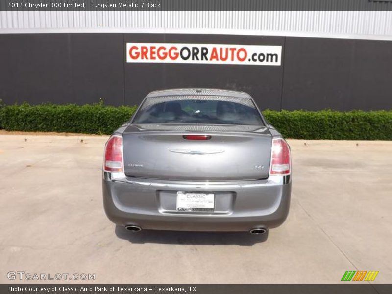 Tungsten Metallic / Black 2012 Chrysler 300 Limited