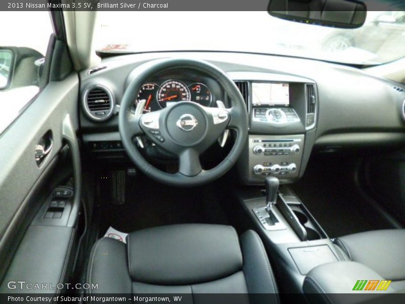 Brilliant Silver / Charcoal 2013 Nissan Maxima 3.5 SV