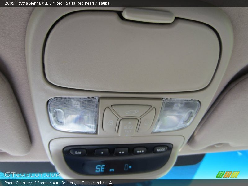 Salsa Red Pearl / Taupe 2005 Toyota Sienna XLE Limited