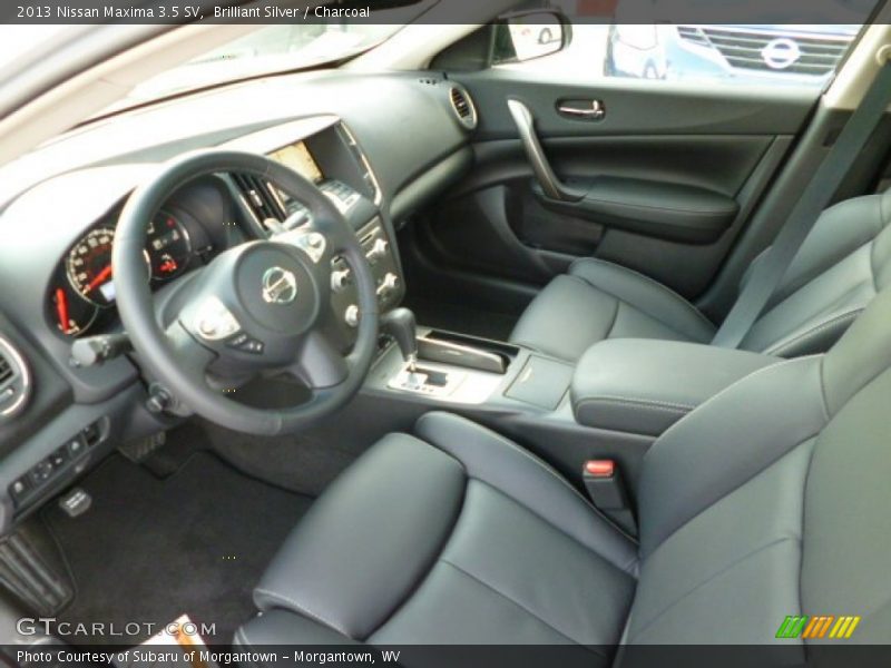 Brilliant Silver / Charcoal 2013 Nissan Maxima 3.5 SV