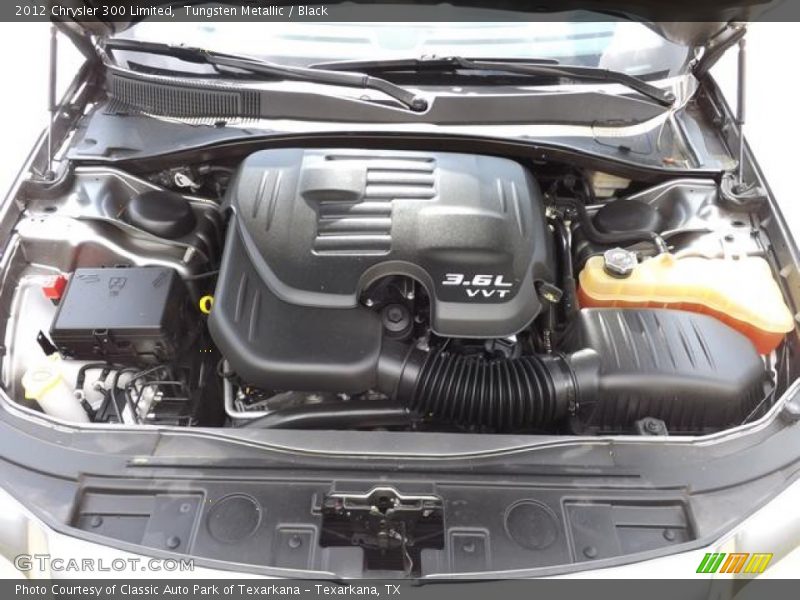 Tungsten Metallic / Black 2012 Chrysler 300 Limited