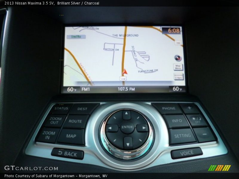 Brilliant Silver / Charcoal 2013 Nissan Maxima 3.5 SV