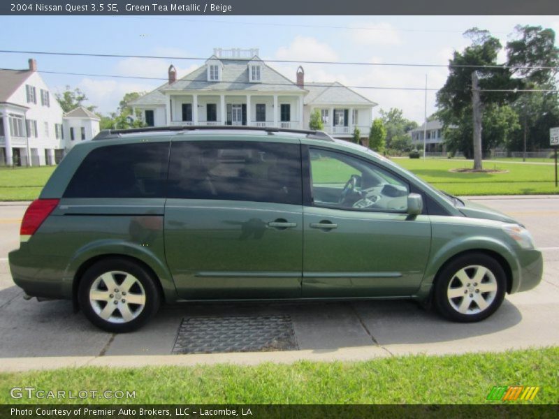 Green Tea Metallic / Beige 2004 Nissan Quest 3.5 SE