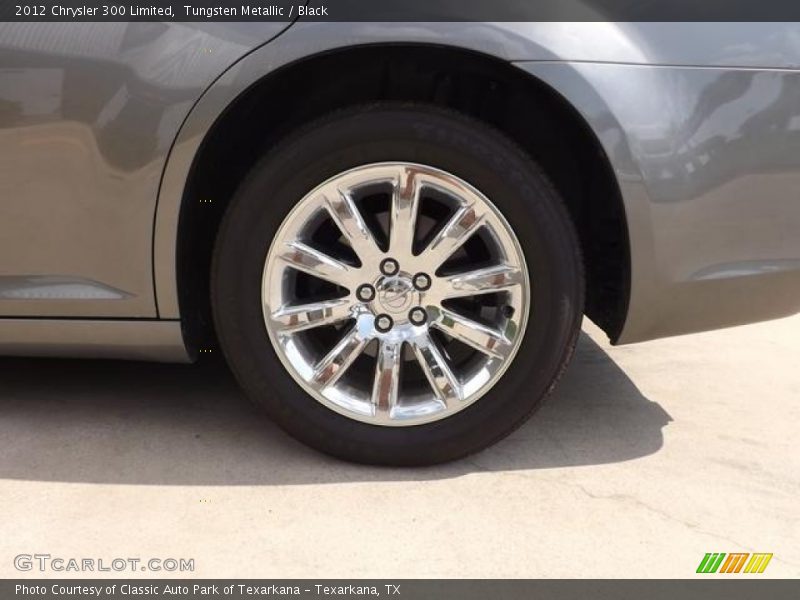 Tungsten Metallic / Black 2012 Chrysler 300 Limited