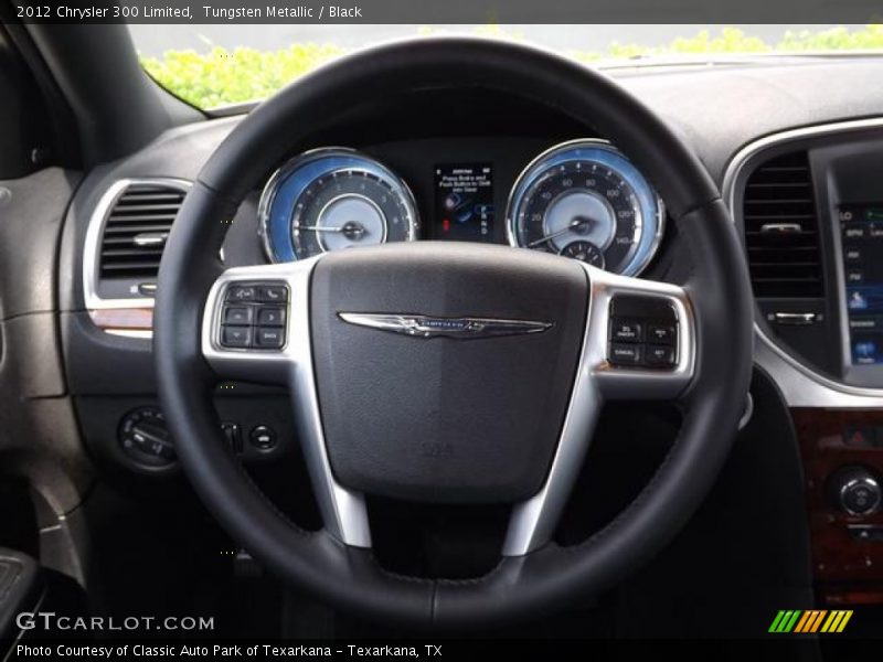 Tungsten Metallic / Black 2012 Chrysler 300 Limited