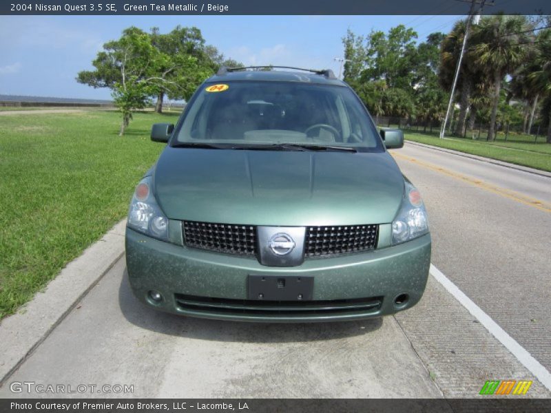 Green Tea Metallic / Beige 2004 Nissan Quest 3.5 SE