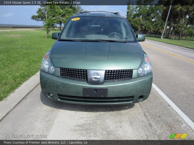 Green Tea Metallic / Beige 2004 Nissan Quest 3.5 SE