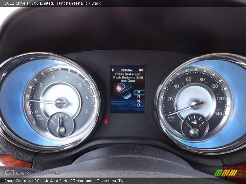 Tungsten Metallic / Black 2012 Chrysler 300 Limited