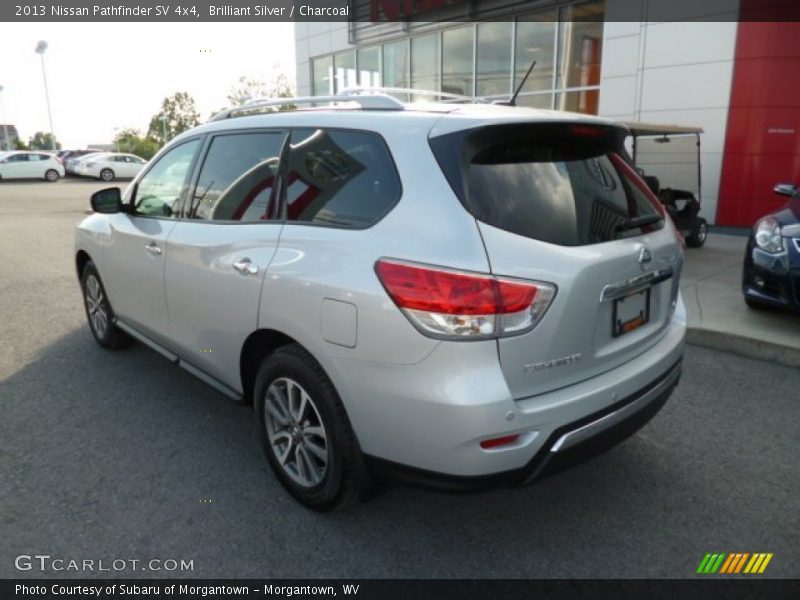Brilliant Silver / Charcoal 2013 Nissan Pathfinder SV 4x4