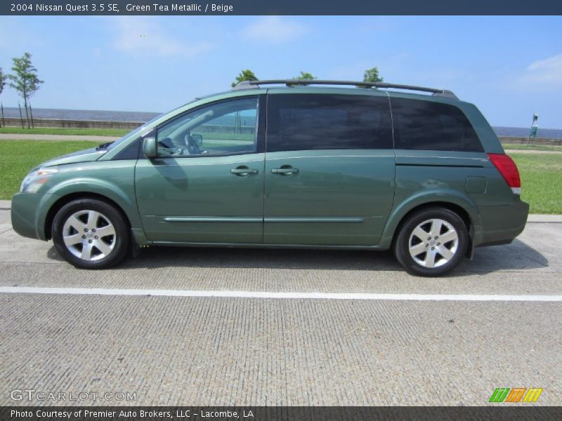 Green Tea Metallic / Beige 2004 Nissan Quest 3.5 SE