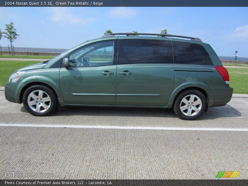 Green Tea Metallic / Beige 2004 Nissan Quest 3.5 SE
