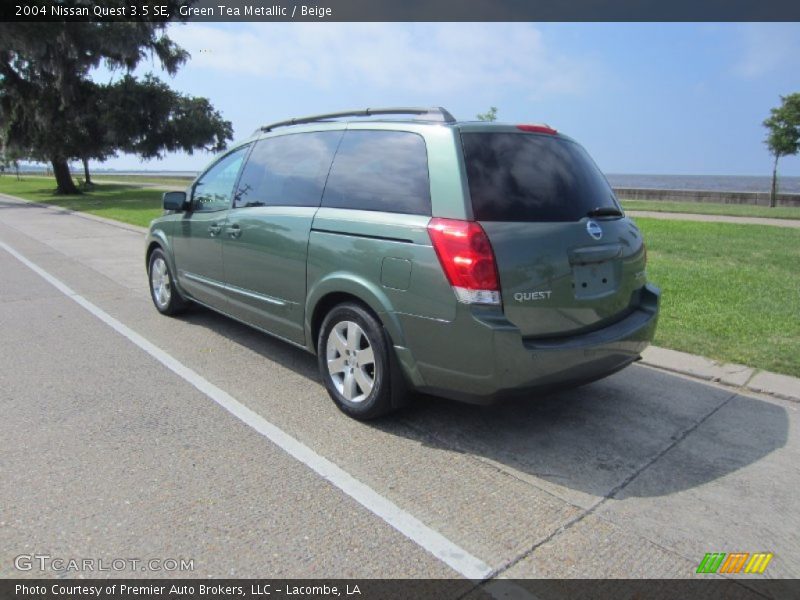 Green Tea Metallic / Beige 2004 Nissan Quest 3.5 SE