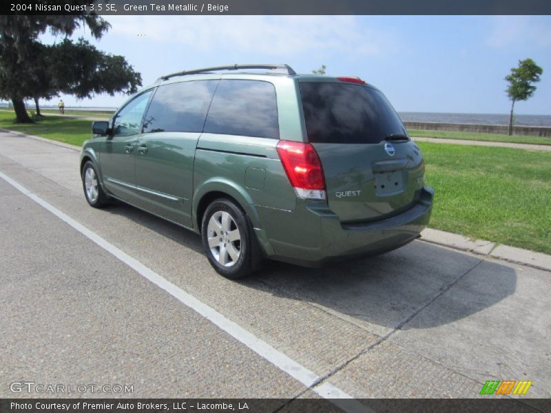 Green Tea Metallic / Beige 2004 Nissan Quest 3.5 SE